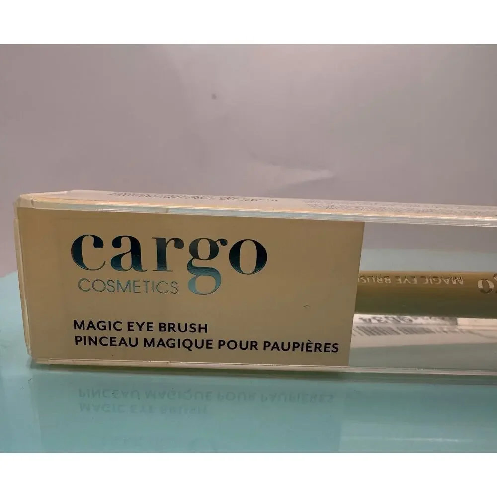 Cargo Cosmetics Magic Eye Brush Cosmetic Brush for Eye Makeup New in Box